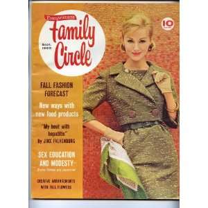 Family Circle Magazine, Single Issue September 1960, Volume 57, Number 