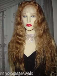 Indian Human Hair Remi Remy FULL Lace Wig Wigs #19  