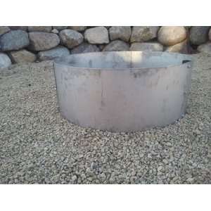  Stainless Steel Fire Pit Ring Patio, Lawn & Garden