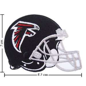  3pcs Atlanta Falcons Helmet Logo Embroidered Iron on 