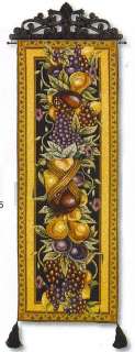 Bell Pull Tapestry,Fine, Wall Hanging Old World Italy  