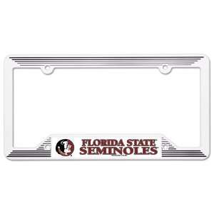  Florida State Seminoles License Plate Frame Sports 