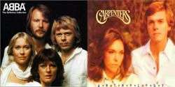 Disc ABBA & Karen Richard Carpenter Karaoke CDG Songs  