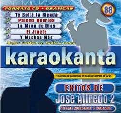 Karaokanta 4088 Al Jose Alfredo II Spanish Karaoke CDG  