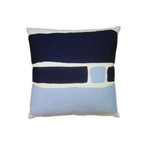  Big Block Applique Pillow Fabric / Color Oatmeal Linen 