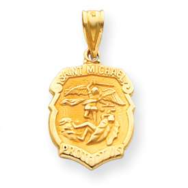   IS A solid hollow 14K GOLD MEDAL. NOT Gold Plated and NOT Gold Filled