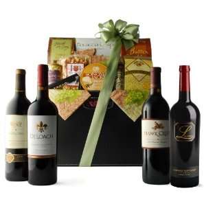   Selection Cabernet Quartet Wine Gift Basket Grocery & Gourmet Food