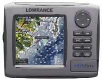 Lowrance HDS 5m 5 Inch Waterproof Marine GPS and Chartplotter (With 