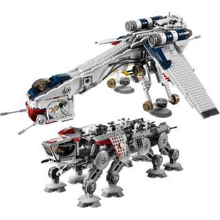 LEGO STAR WARS 10195 REPUBLIC DROPSHIP AT OT WALKER  