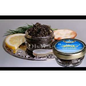 OLMA Black Caviar Hackleback 1 oz (28g) Glass Jar (FREE Overnight 