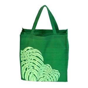  Hawaiian Tote Bag Style Eco Monstera Green Kitchen 