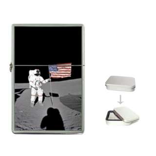 Planting American Flag Moon Space Exploration Lighter  