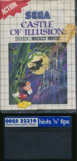 Castle of Illusion: Starring Mickey Mouse   SEGA Master System Game 