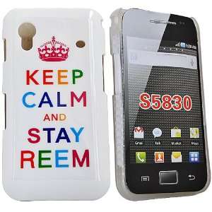  Mobile Palace  white keep calm and stay reem Hybrid back 