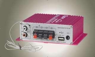 New mini USB FM Stereo Power Amp Amplifier For Car Boat  