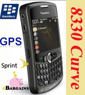   RIM BlackBerry Curve 8330 Gray GPS PDA Cell Phone (Sprint) Smartphone