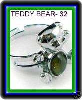 Amazing Color Changing Mood Rings***#32 CUTE TEDDY BEAR  