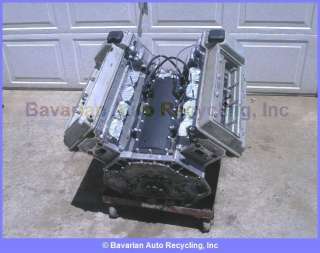 BMW 740iL 4DR E38 ENGINE   ASSEMBLY Long Block parts  