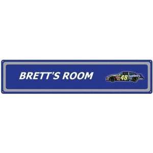  Jimmie Johnson Personalized Room Sign