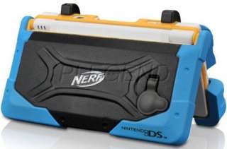 Nintendo DSi Nerf Armor Protect Case BLUE & BLACK RARE FREE SHIP 