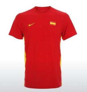 Nike Rafeal Nadal 2011 Spain Davis Cup Limited Tennis Top Shirt Crew 