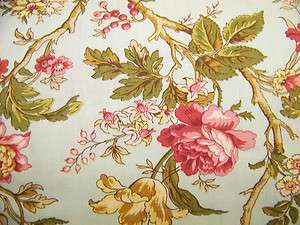   Waverly May Medley Floral Fabric Cloth 100% Cotton Oblong Tablecloth