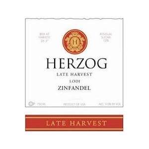  Baron Herzog Late Harvest Zinfandel 2009 750ML Grocery 