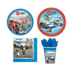  Lego City Party Supply Pack for 8 Toys & Games