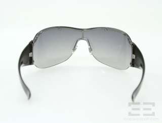 Gucci Black Tinted Large Shield Sunglasses 1855/S  