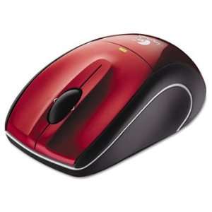 Logitech 910001326   M505 Wireless Mouse, Unifying USB Receiver, Red 