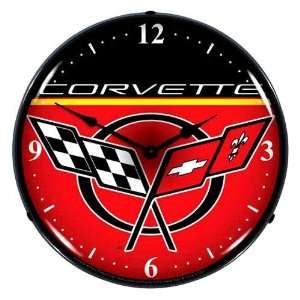  Corvette C5 Emblem Backlit Clock