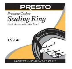 09936 Presto Pressure Cooker Sealing Ring & Plug  