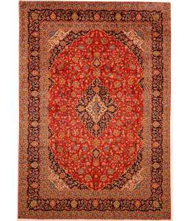 Large Area Rugs handmade Persian Wool Kashan 10 x 14  