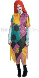 Sally Standard Plus Adult Halloween Costume. Includes Dress 