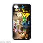 Funny Pokemon Play Cards Black or White iPhone 4 4S Hard Case Cover 