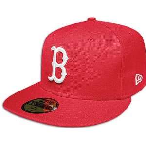com Red Sox New Era MLB 59Fifty Cap ( sz. 6 7/8, Red/White  Red Sox 