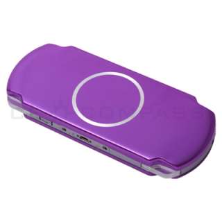 PURPLE Aluminum Ultra Slim Case Cover For Sony PSP 3000  