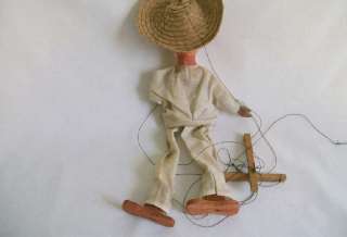 Mexican Vintage String Puppet Marionette  