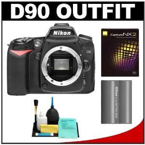  Nikon D90 Digital SLR Camera Body with Nikon Capture NX2 