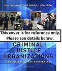 Criminal Justice Organizations 5th BRAND NEW Intl Eby 