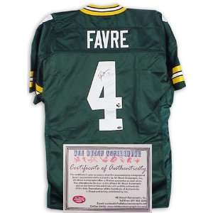   Bay Packers NFL Hand Signed Authentic Style Home Green Football Jersey