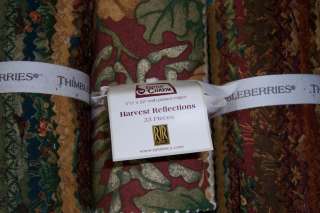 33pc HARVEST REFLECT. RJR Thimbleberries Fabric roll  
