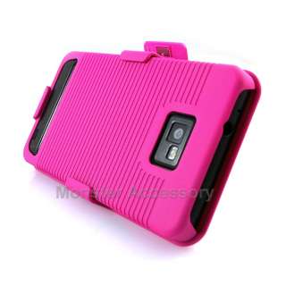   Holster Combo Hard Case Cover for Samsung Galaxy S 2 AT&T i9100  