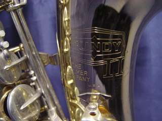 Selmer Bundy II Saxophone Alto Sax with Hard Case  