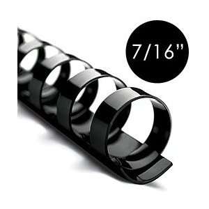    Black Plastic Binding Combs   7/16 Spines