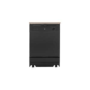    GE 24 Convertible Portable Dishwasher   Black on Black Appliances