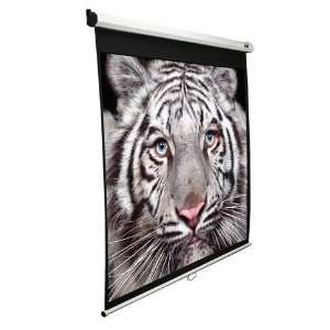   Slow Retract Manual Pull Down Projector Screen 11 Electronics