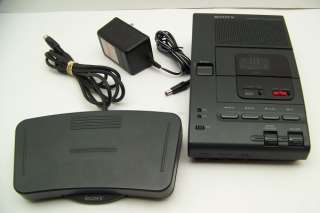 Sony M2000 Microcassette Transcriber M 2000 With AC, Foot pedal 