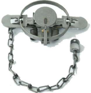 Coil Spring Trap, For Raccoons & Foxes, 4.75 Jaw Spread.