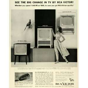  1955 Ad RCA Victor Radio Corp America Remote TV Control Television 